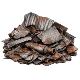 Transparent PNG of the GTA V item scrap_metal_gta_v_style