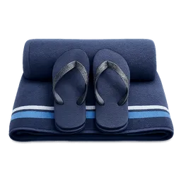 Transparent PNG of the GTA V item set_con_asciugamano_e_ciabatte_havaianas_per_uomo