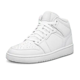 Transparent PNG of the GTA V item shoe_af1_jordans_white