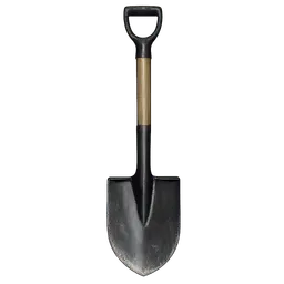 Transparent PNG of the GTA V item shovel_3