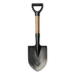 Transparent PNG of the GTA V item shovel_7