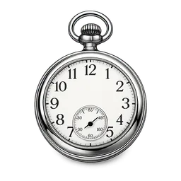 Transparent PNG of the GTA V item silver_pocket_watch