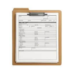 Transparent PNG of the GTA V item single_police_document_in_folder