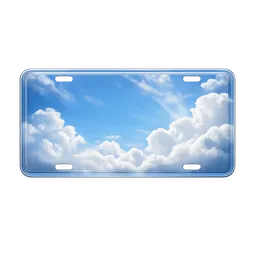 Transparent PNG of the GTA V item sky_fakeplate