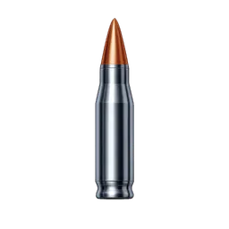 Transparent PNG of the GTA V item sleek_aerodynamic_rifle_projectile_copper_tip_metallic_finish_isolated_on_transp