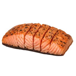 Transparent PNG of the GTA V item sliced_baked_salmon