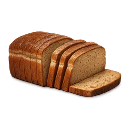 Transparent PNG of the GTA V item sliced_bread_in_color_brown_1