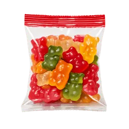 Transparent PNG of the GTA V item small_candy_bag_filled_with_colorful_gummy_bears