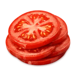 Transparent PNG of the GTA V item tomate_tomate_fatias_de_tomate_suculento