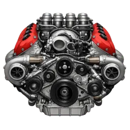 Transparent PNG of the GTA V item v10_engine