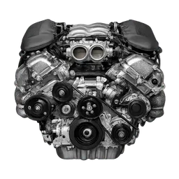 Transparent PNG of the GTA V item v6_engine