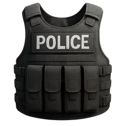 Transparent PNG of the GTA V item vestpolice