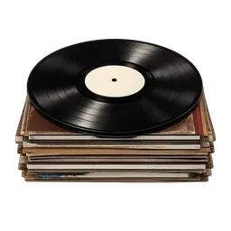 Transparent PNG of the GTA V item vinyl_records