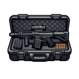 Transparent PNG of the GTA V item waffenkoffer_mit_einer_advanced_rifle