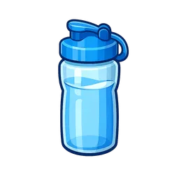 Transparent PNG of the GTA V item waterbottle_with_a_blue_lid_1