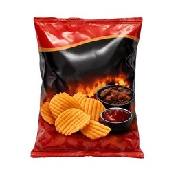 Transparent PNG of the GTA V item wave_bbq_chips_bag
