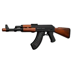 Transparent PNG of the GTA V item weapon_airsoftak47