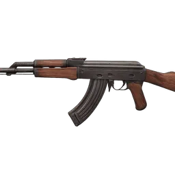Transparent PNG of the GTA V item weapon_ak47_1
