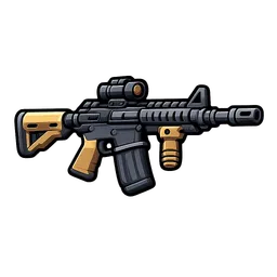 Transparent PNG of the GTA V item weapon_assaultrifle