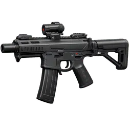 Transparent PNG of the GTA V item weapon_combatpdw