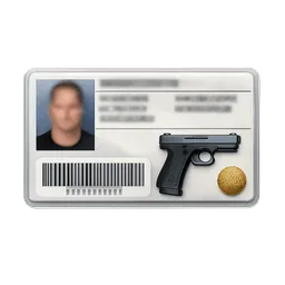 Transparent PNG of the GTA V item weaponlicense