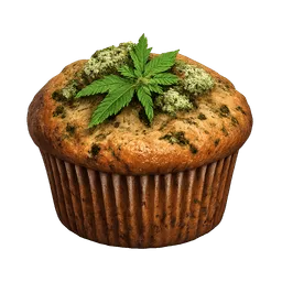 Transparent PNG of the GTA V item weed_muffin