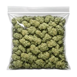 Transparent PNG of the GTA V item weed_quarter_pound_bag