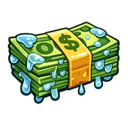 Transparent PNG of the GTA V item wet_money