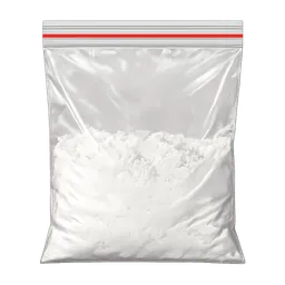 Transparent PNG of the GTA V item white_powder_in_a_zip_lock_bag