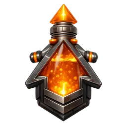 Transparent PNG of the GTA V item xp_boost_icon_orange