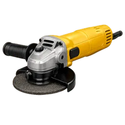 Transparent PNG of the GTA V item yellow_angle_grinder_realistic_style