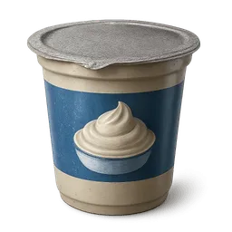 Transparent PNG of the GTA V item yogurt_bianco