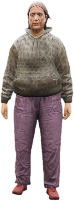 Transparent PNG of the GTA V ped a_f_m_tramp_01