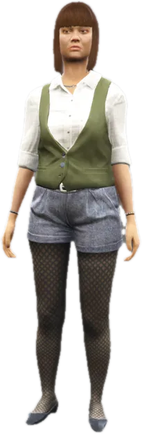 Transparent PNG of the GTA V ped a_f_y_business_03