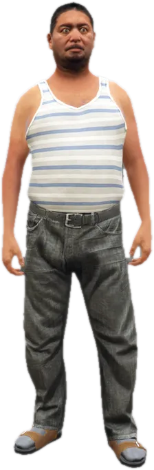 Transparent PNG of the GTA V ped a_m_m_eastsa_01