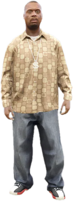 Transparent PNG of the GTA V ped a_m_m_og_boss_01