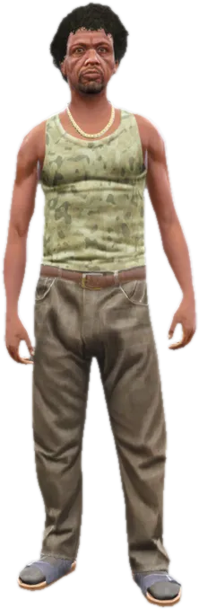 Transparent PNG of the GTA V ped a_m_m_salton_03