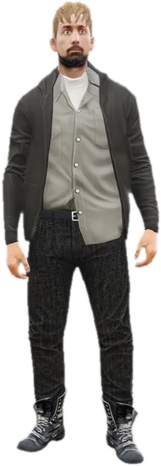 Transparent PNG of the GTA V ped a_m_y_clubcust_02