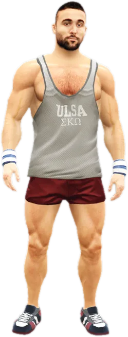 Transparent PNG of the GTA V ped a_m_y_musclbeac_01