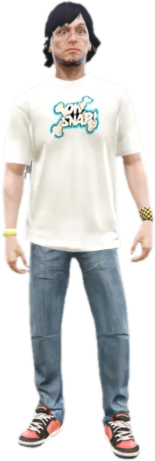 Transparent PNG of the GTA V ped a_m_y_skater_01