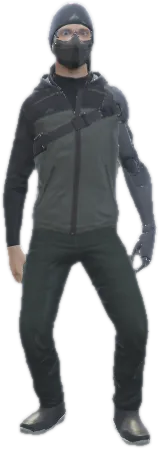 Transparent PNG of the GTA V ped countdown_scifimale01