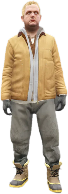Transparent PNG of the GTA V ped cs_brad