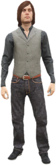 Transparent PNG of the GTA V ped cs_dale
