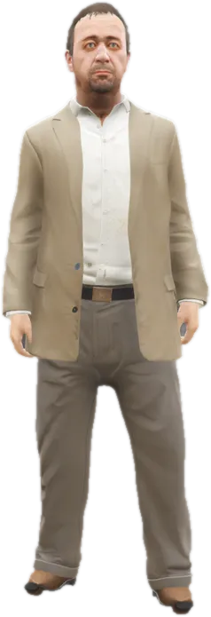 Transparent PNG of the GTA V ped cs_davenorton