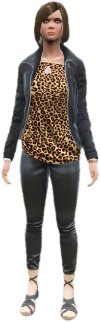 Transparent PNG of the GTA V ped cs_natalia