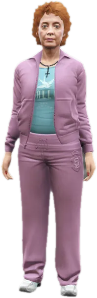 Transparent PNG of the GTA V ped cs_patricia