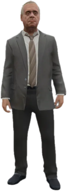 Transparent PNG of the GTA V ped cs_solomon
