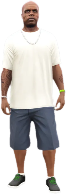 Transparent PNG of the GTA V ped cs_stretch