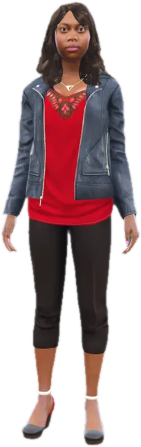 Transparent PNG of the GTA V ped cs_tanisha