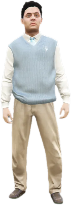 Transparent PNG of the GTA V ped cs_tomepsilon